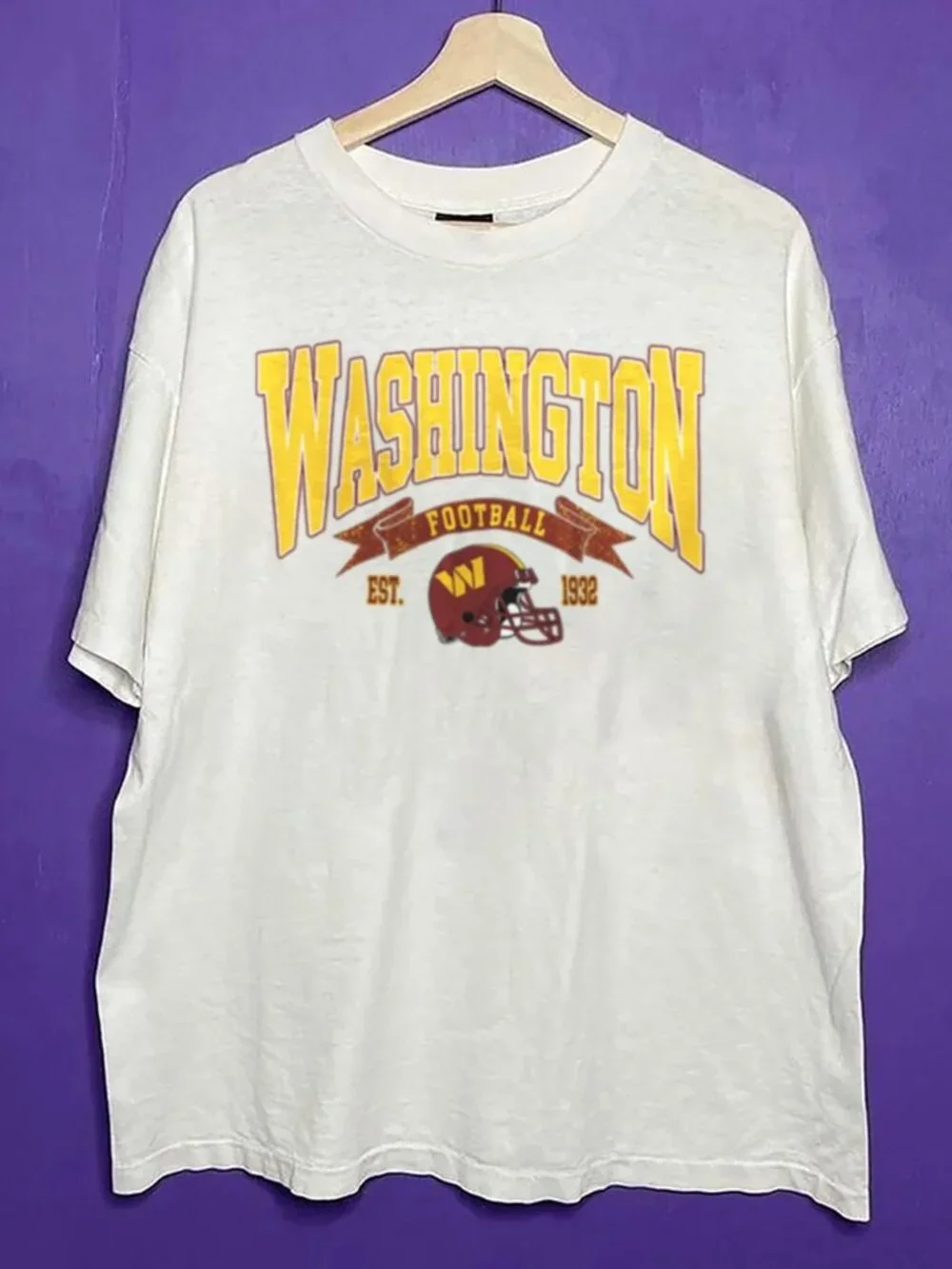 1932 Washington Commanders Football Shirt, Washington Football Gameday Shirt Tee